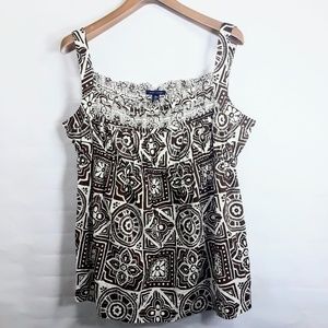 Tommy Hilfiger Boho Peasant Top XL